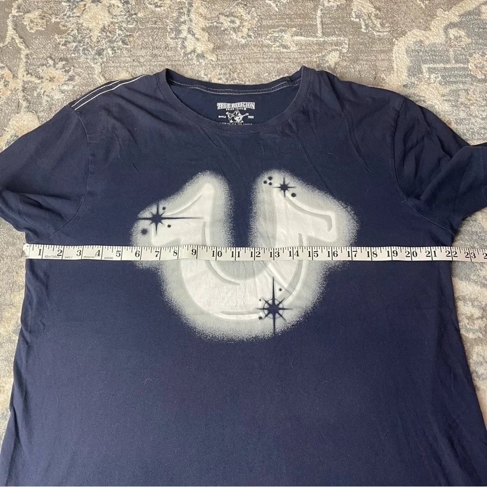 True Religion Dark Blue Graphic Tee
